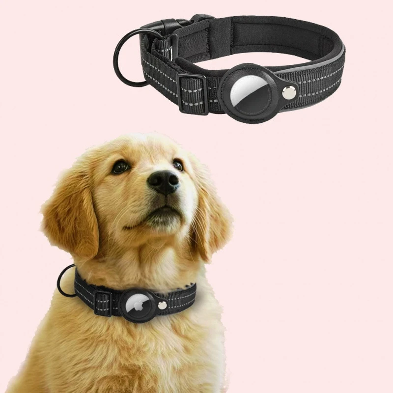 Airtag Holder Case - AirTag Dog Collar Reflective Dog Collar