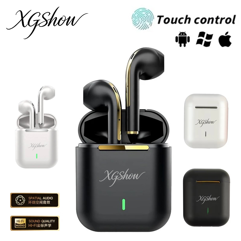 Bluetooth Earphone Tws - Original XGSHOW J18 TWS Wireless Earphones