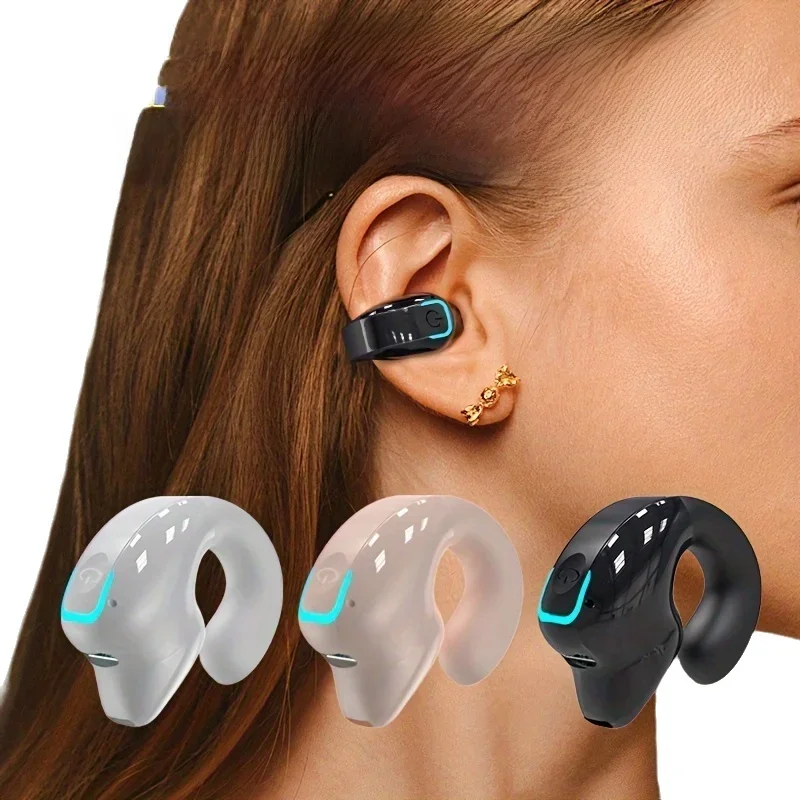 Bluetooth Earphone Tws - Earphone Clip Wireless Bluetooth Headphone Bone