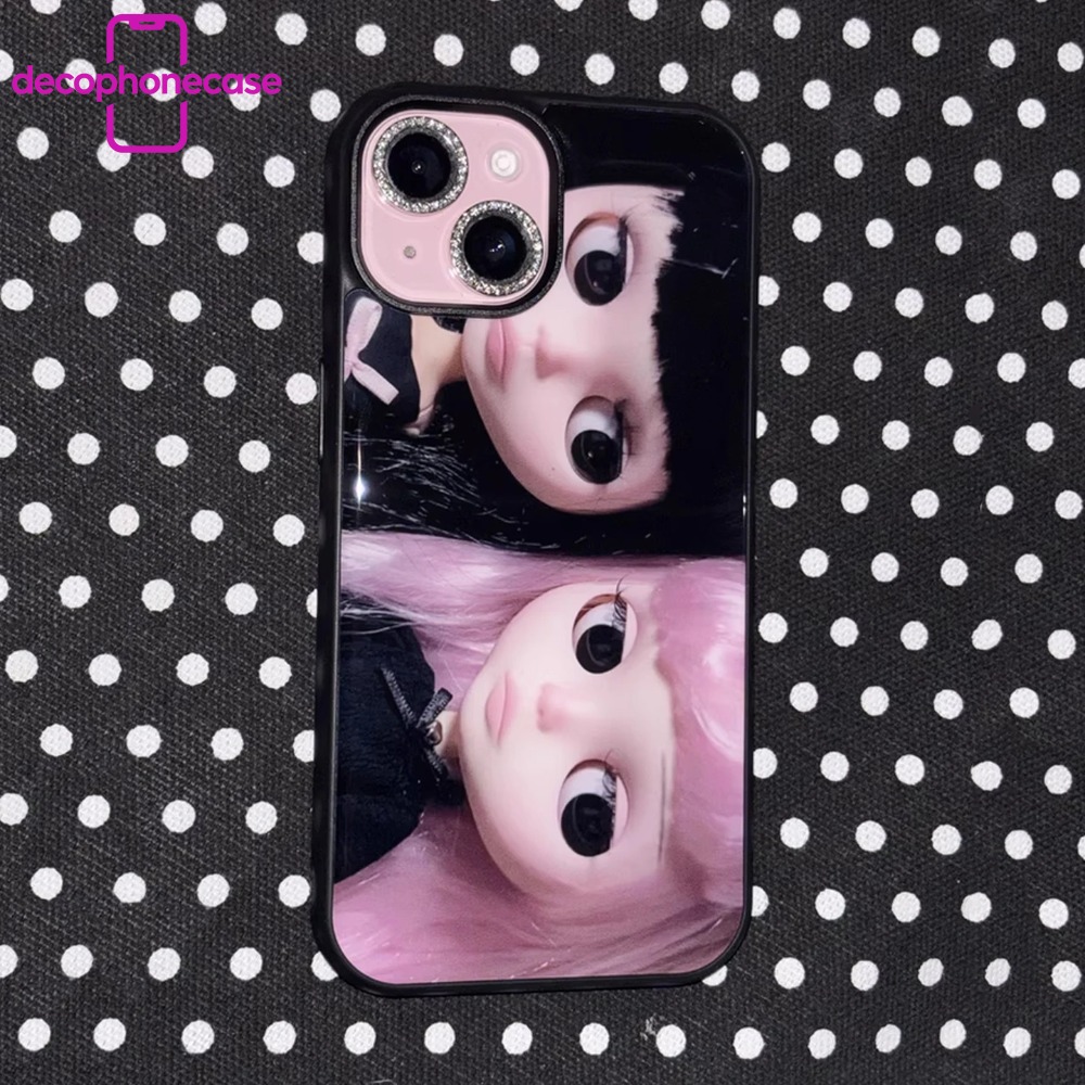 Phone Accessories For Girls - Japanese Korean Dark Girl Art Phone