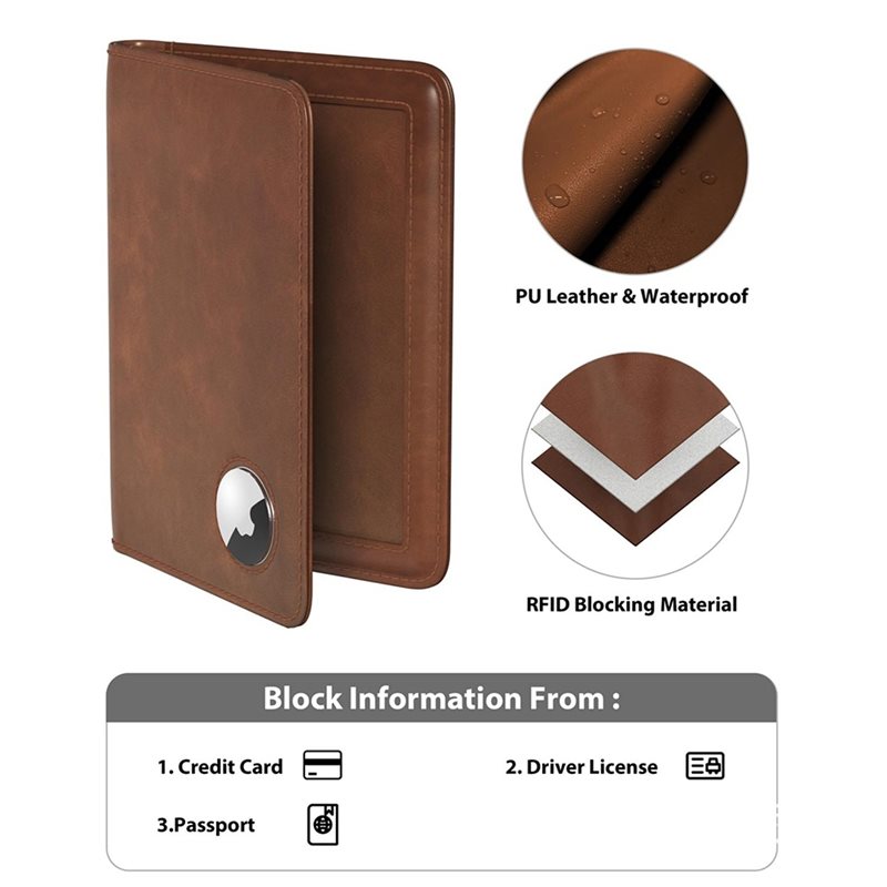 ABRT-Passport Holder With RFID – Airtag Holder Case Bewertung und Preis