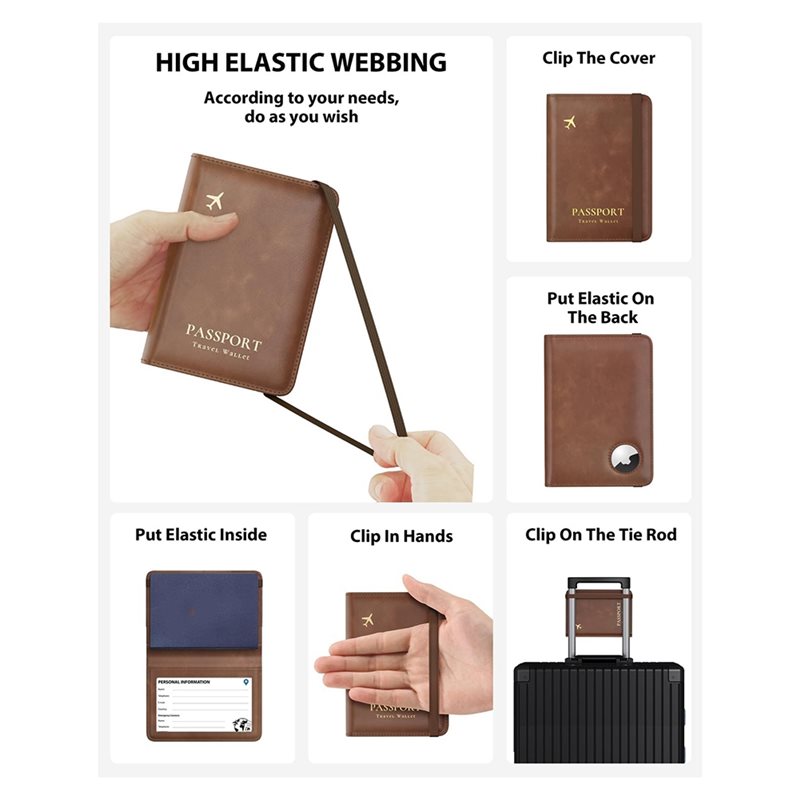 ABRT-Passport Holder With RFID – Airtag Holder Case Bewertung und Preis
