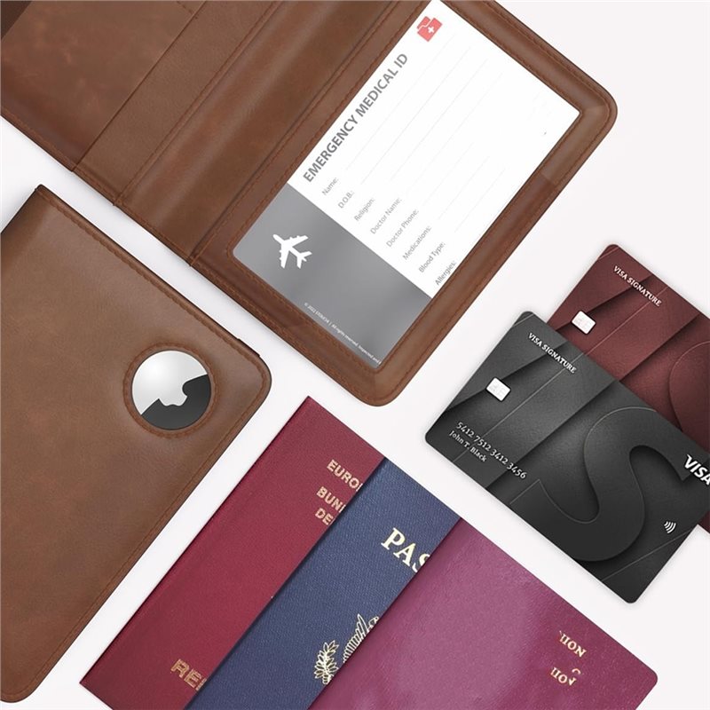 ABRT-Passport Holder With RFID – Airtag Holder Case Bewertung und Preis