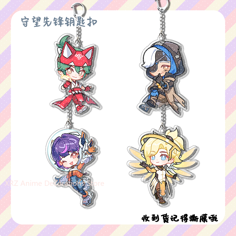 4pcs Anime Game Overwatch  Col – Phone Accessories Charms Bewertung und Preis