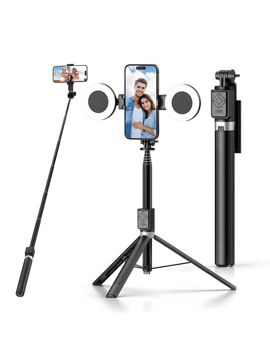 6 In 1 Selfie Stick With Fill  – Selfie Stick Tripod Bewertung und Preis