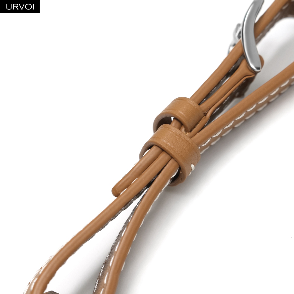 URVOI Leather Luggage Tag for  – Airtag Holder Case Bewertung und Preis