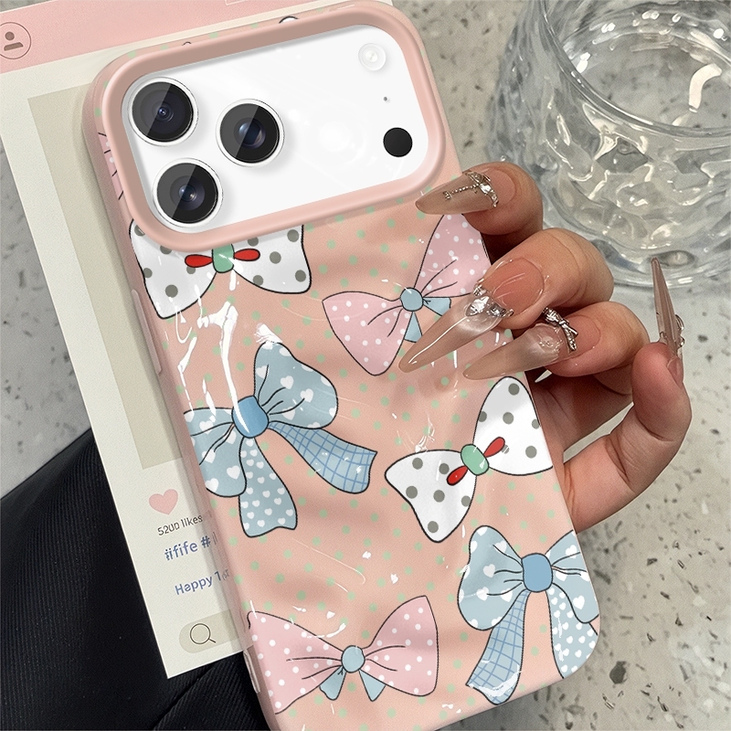 Lovely Korean Bow Candy Color  – Phone Accessories For Girls Bewertung und Preis