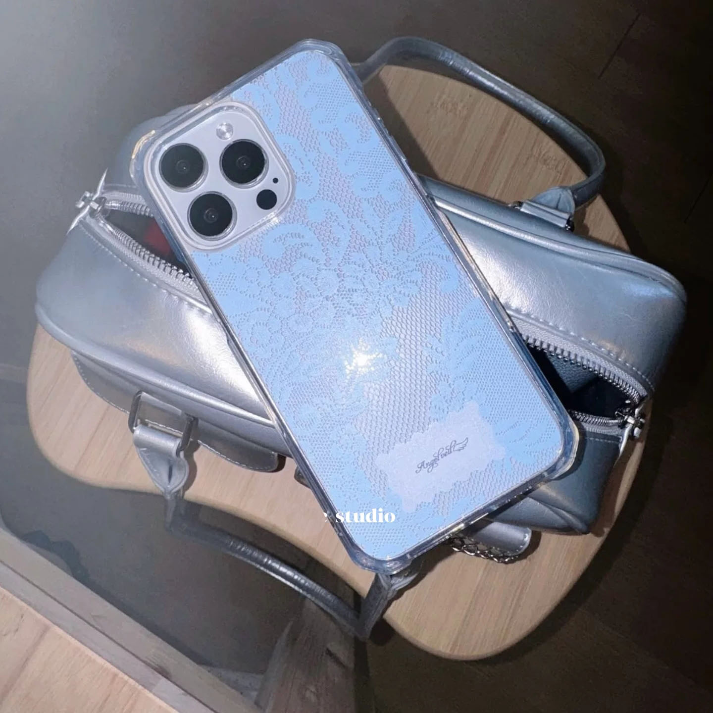 Korean Ins Colored Lace Sweet  – Phone Accessories For Girls Bewertung und Preis