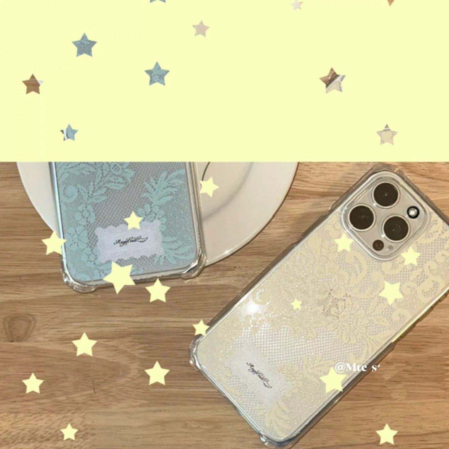 Korean Ins Colored Lace Sweet  – Phone Accessories For Girls Bewertung und Preis