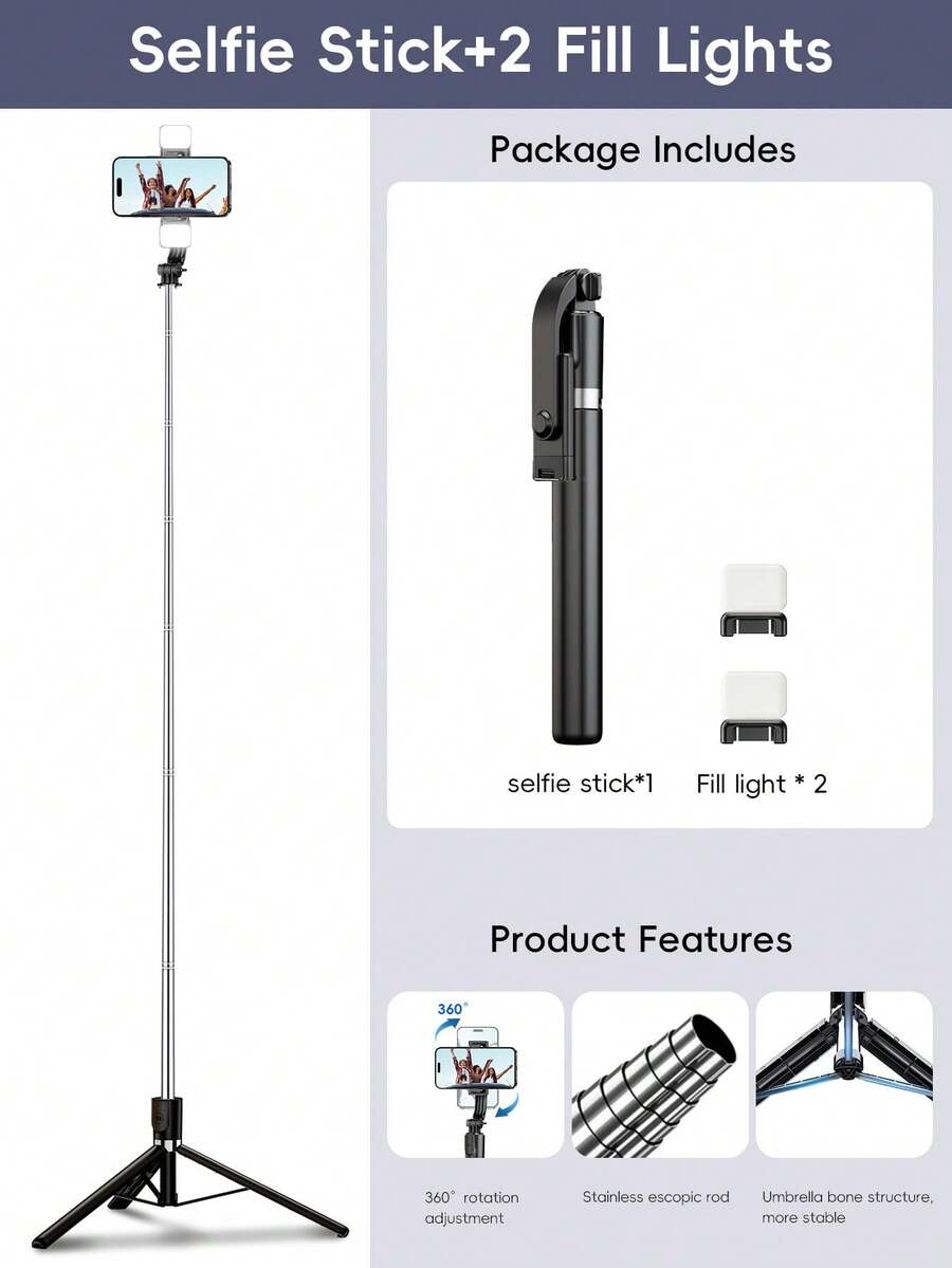 170cm Metal Bluetooth Remote C – Selfie Stick Tripod Bewertung und Preis