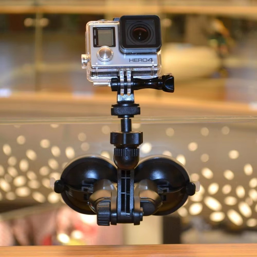 Double Suction Cup Mount with  – Selfie Stick Tripod Bewertung und Preis