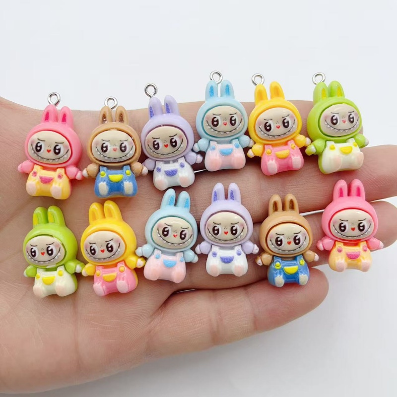10Pcs Kawaii Rabbit Strawberry – Phone Accessories Charms Bewertung und Preis