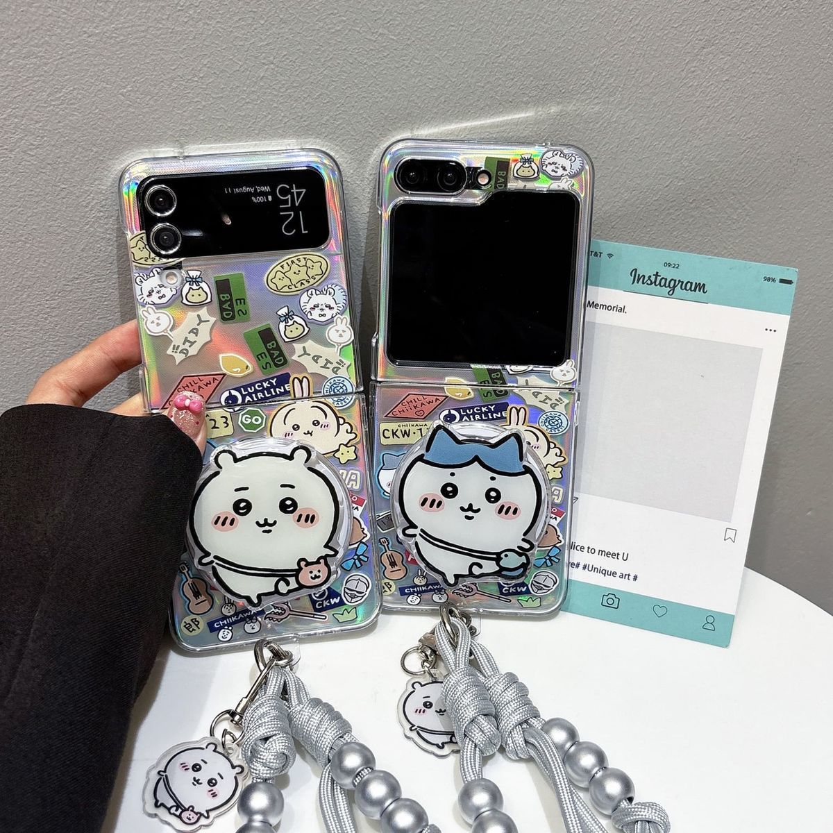 Anime Chiikawa Hachiware Carto – Z Phone Accessories Bewertung und Preis