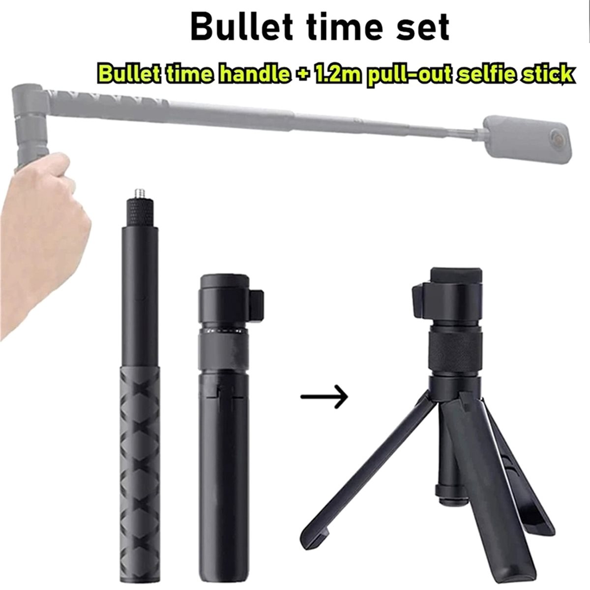 N05R Rotary Handle Desktop Tri – Selfie Stick Tripod Bewertung und Preis