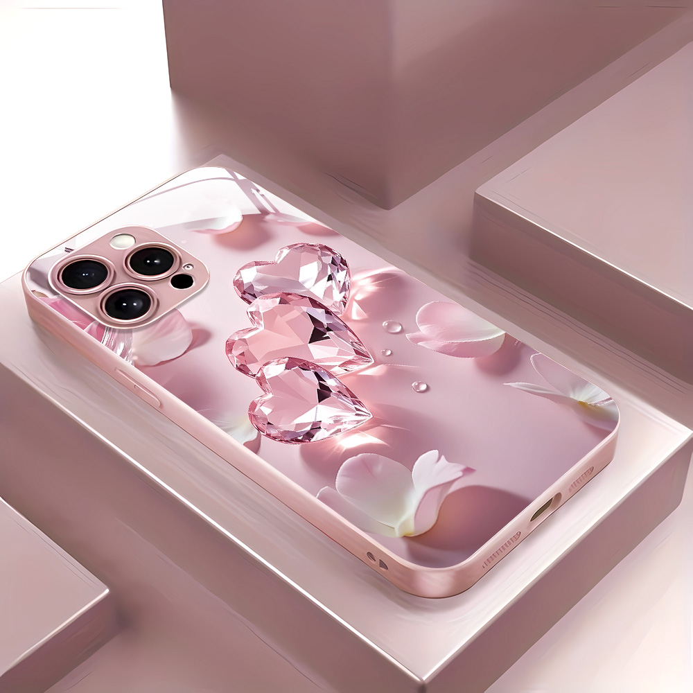 Pink Butterfly Tempered Glass  – Tempered Glass Screen Bewertung und Preis
