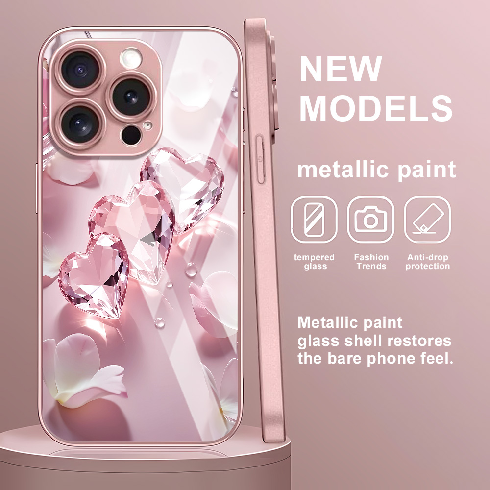 Pink Butterfly Tempered Glass  – Tempered Glass Screen Bewertung und Preis