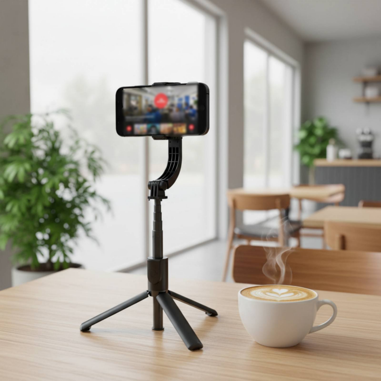 Gimbal Stabilizer Selfie Stick – Selfie Stick Tripod Bewertung und Preis