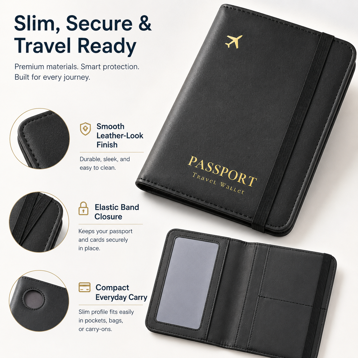 Passport Holder Wallet with Ai – Airtag Holder Case Bewertung und Preis