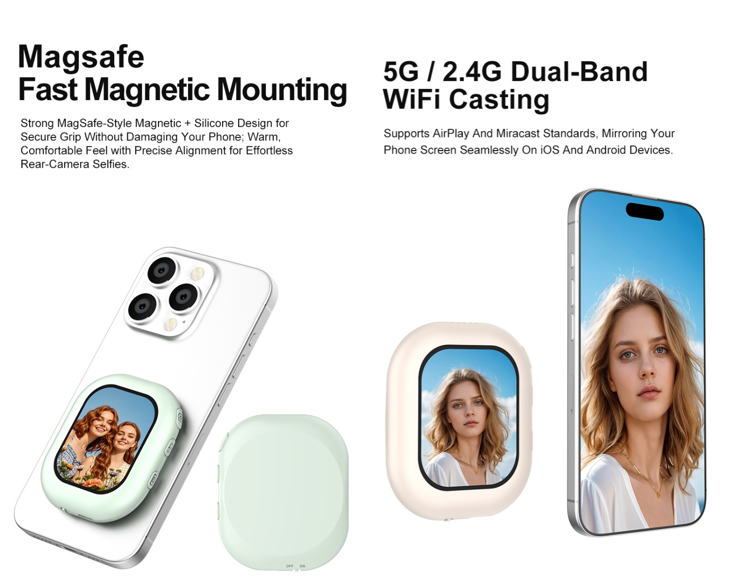 Wireless Mini Magnetic Selfie  – Phone Accessories And Gadget Bewertung und Preis
